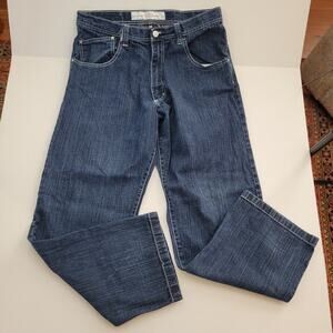 VTG Lot 29 Men's Jeans Size 36 (tagged 38)x30 Blue Straight Wide Leg Skater Y2K